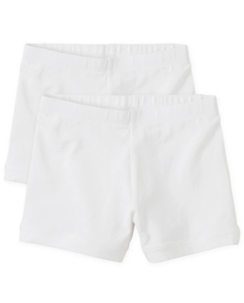 Girls Cartwheel Shorts 2-Pack