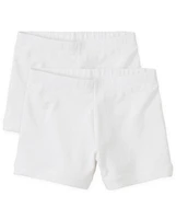 Girls Cartwheel Shorts 2-Pack