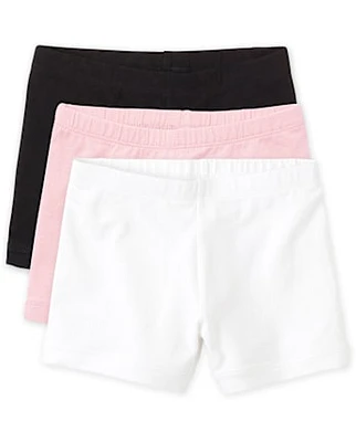 Girls Cartwheel Shorts 3-Pack