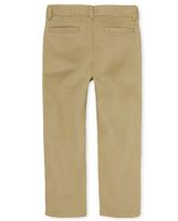 Boys Uniform Stretch Relaxed Chino Pants -Pack