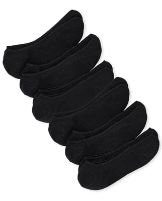 Girls No Show Socks 6-Pack