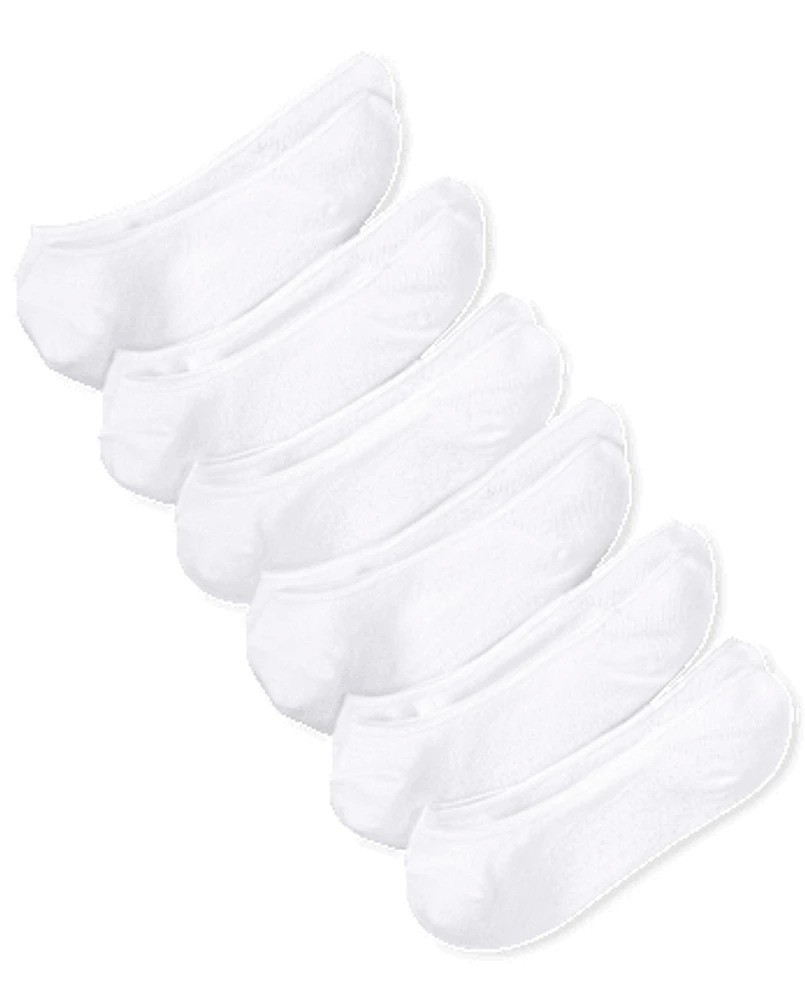 Girls No Show Socks 6-Pack