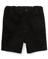 Baby and Toddler Boys Uniform Stretch Chino Shorts