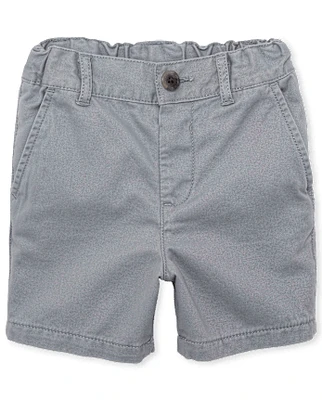 Baby and Toddler Boys Uniform Stretch Chino Shorts