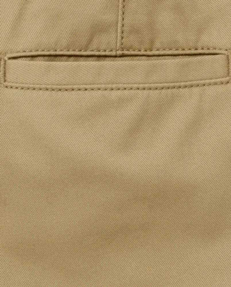 Baby And Toddler Boys Uniform Stretch Straight Chino Pants -Pack