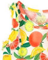 Toddler Girls Fruit Ruffle Tank Top 3-Pack