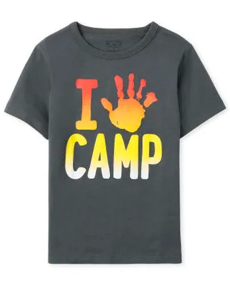 Toddler Boys Camp Graphic Tee