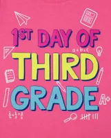 Girls Third Grade Graphic Tee
