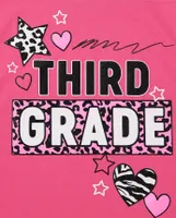 Girls Third Grade Graphic Tee 2-Pack