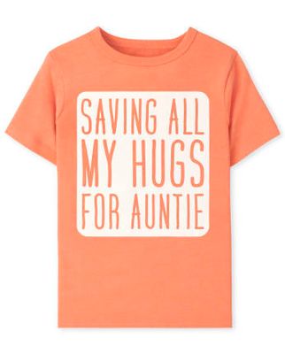 Baby And Toddler Boys Auntie Graphic Tee - s/d jamaicnsnrs