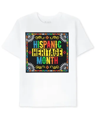 Unisex Kids Matching Family Hispanic Heritage Graphic Tee