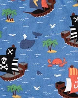 Lot de 3 shorts pirate en tissu éponge pour tout-petit garçon