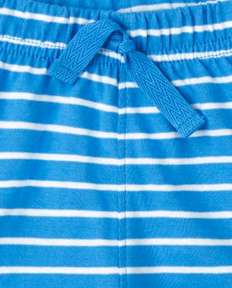 Baby Boys Striped Shorts 2-Pack