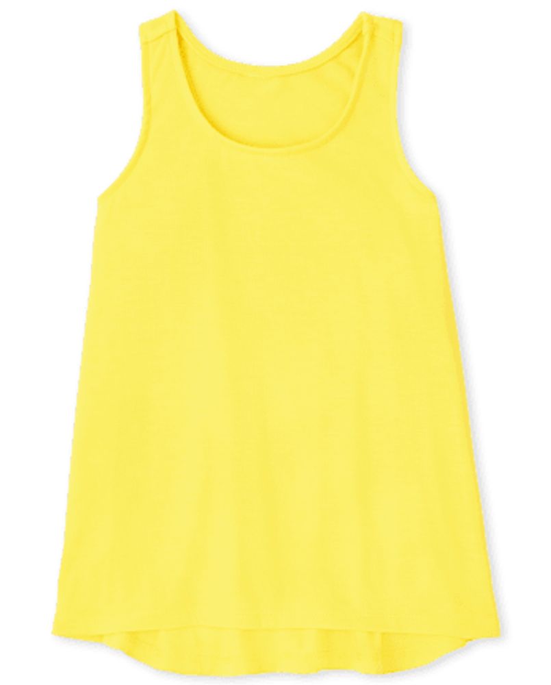 Girls High Low Pajama Tank Top