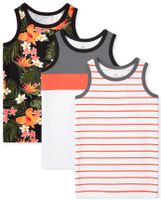 Boys Print Tank Top 3-Pack