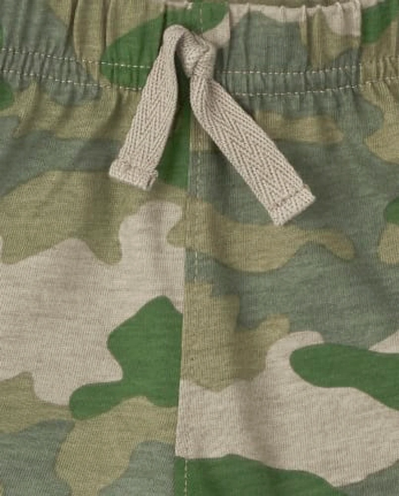 Baby Boys Camo Shorts 3-Pack