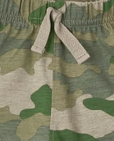 Baby Boys Camo Shorts 3-Pack