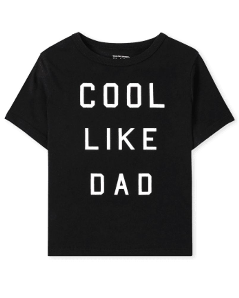 Unisex Baby And Toddler Matching Family Cool Like Dad Graphic Tee