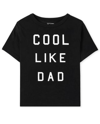 Unisex Baby And Toddler Matching Family Cool Like Dad Graphic Tee