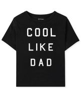 Unisex Baby And Toddler Matching Family Cool Like Dad Graphic Tee