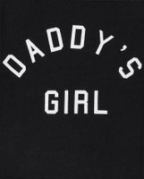 Baby Girls Matching Family Daddy's Girl Graphic Bodysuit