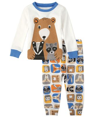 Unisex Baby And Toddler Animal Snug Fit Cotton Pajamas - bunnys tail