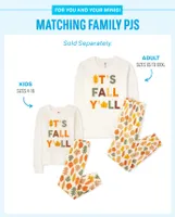 Adult Matching Family It's Fall Y'all Cotton Pajamas