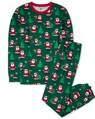 Adult Matching Family Santa Spirit Cotton Pajamas