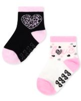 Toddler Girls Leopard Midi Socks 10-Pack