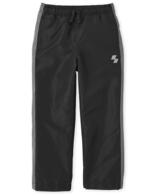 Boys Side Stripe Wind Pants