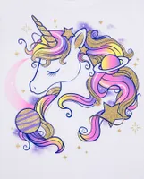 Girls Unicorn Graphic Tee 3-Pack