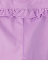 Lot de 2 pantalons à volants fleurs pour bébé fille