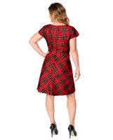 Womens Matching Family Plaid Dress