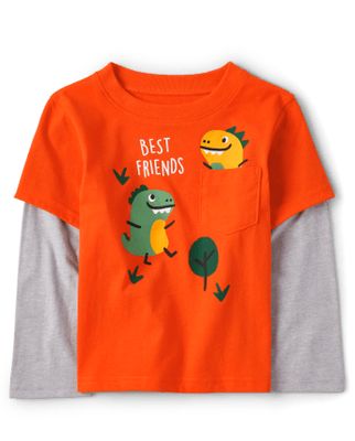Baby And Toddler Boys Dino 2 1 Top