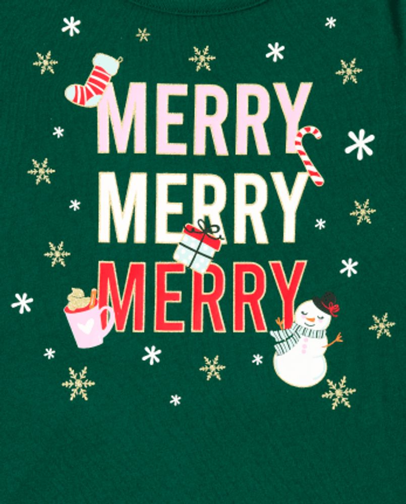 Girls Christmas Top 3-Pack
