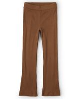 Girls Ribbed Flare Pants