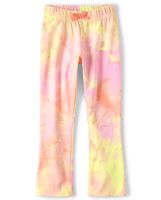 Girls Tie Dye Flare Pants