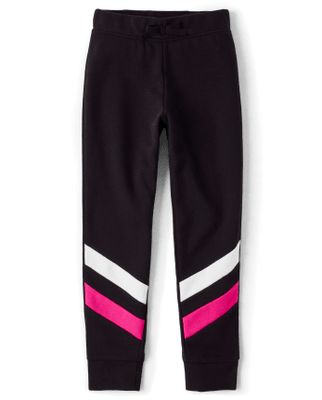 Girls Colorblock Jogger Pants