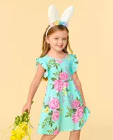 Baby And Toddler Girls Floral Everyday Dress