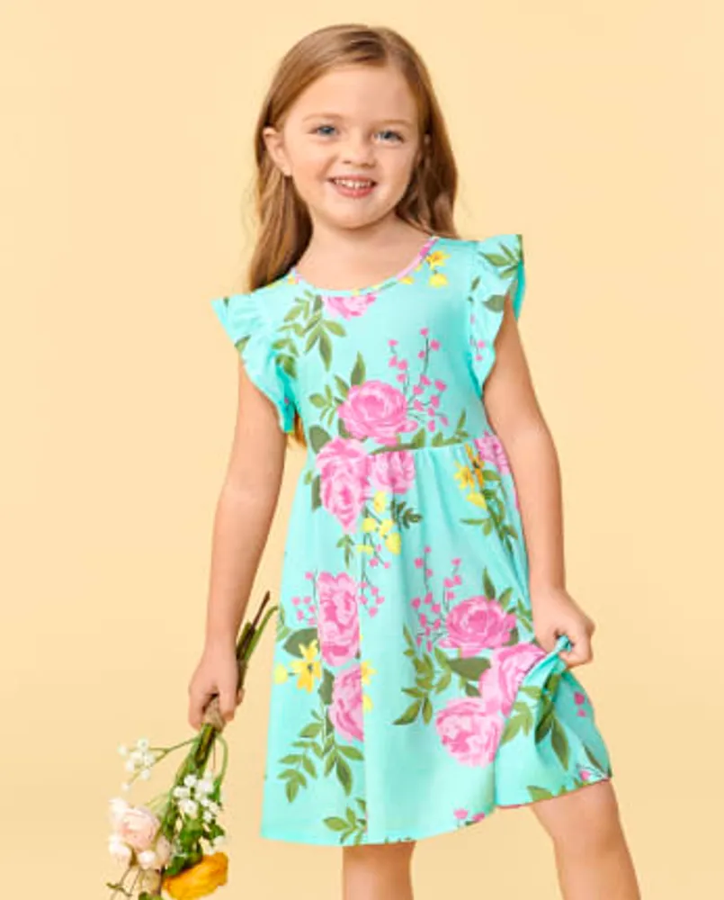 Baby And Toddler Girls Floral Everyday Dress