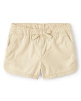 Baby And Toddler Girls Twill Pull On Shorts