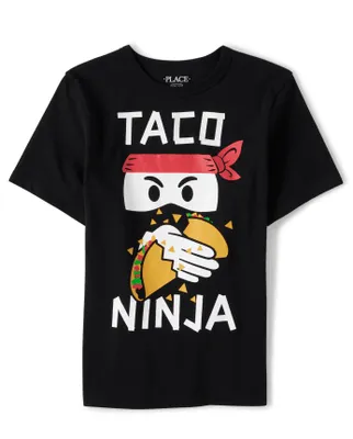 Boys Taco Ninja Graphic Tee