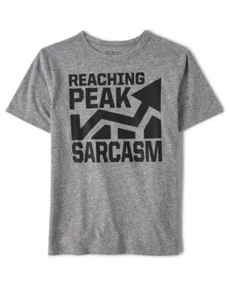 Boys Peak Sarcasm Graphic Tee