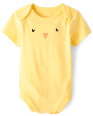 Unisex Baby Chick Graphic Bodysuit
