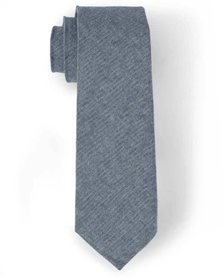 Boys Chambray Tie