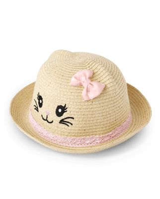 Toddler Girls Cat Hat