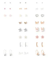 Girls Unicorn Earrings 20-Pack