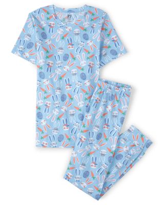 Mens Matching Family Easter Bunny Cotton Pajamas