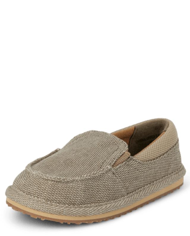 Toddler Boys Chambray Boat Shoes