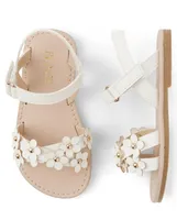 Toddler Girls Flower Sandals